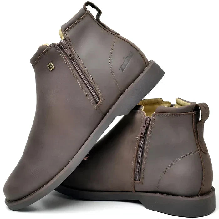 Bota Zavu Ortopédica + 3 Brindes Exclusivos: Boné, carteira e cinto.