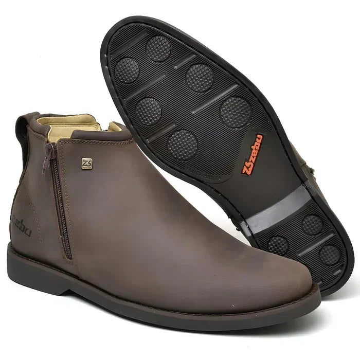 Bota Zavu Ortopédica + 3 Brindes Exclusivos: Boné, carteira e cinto.